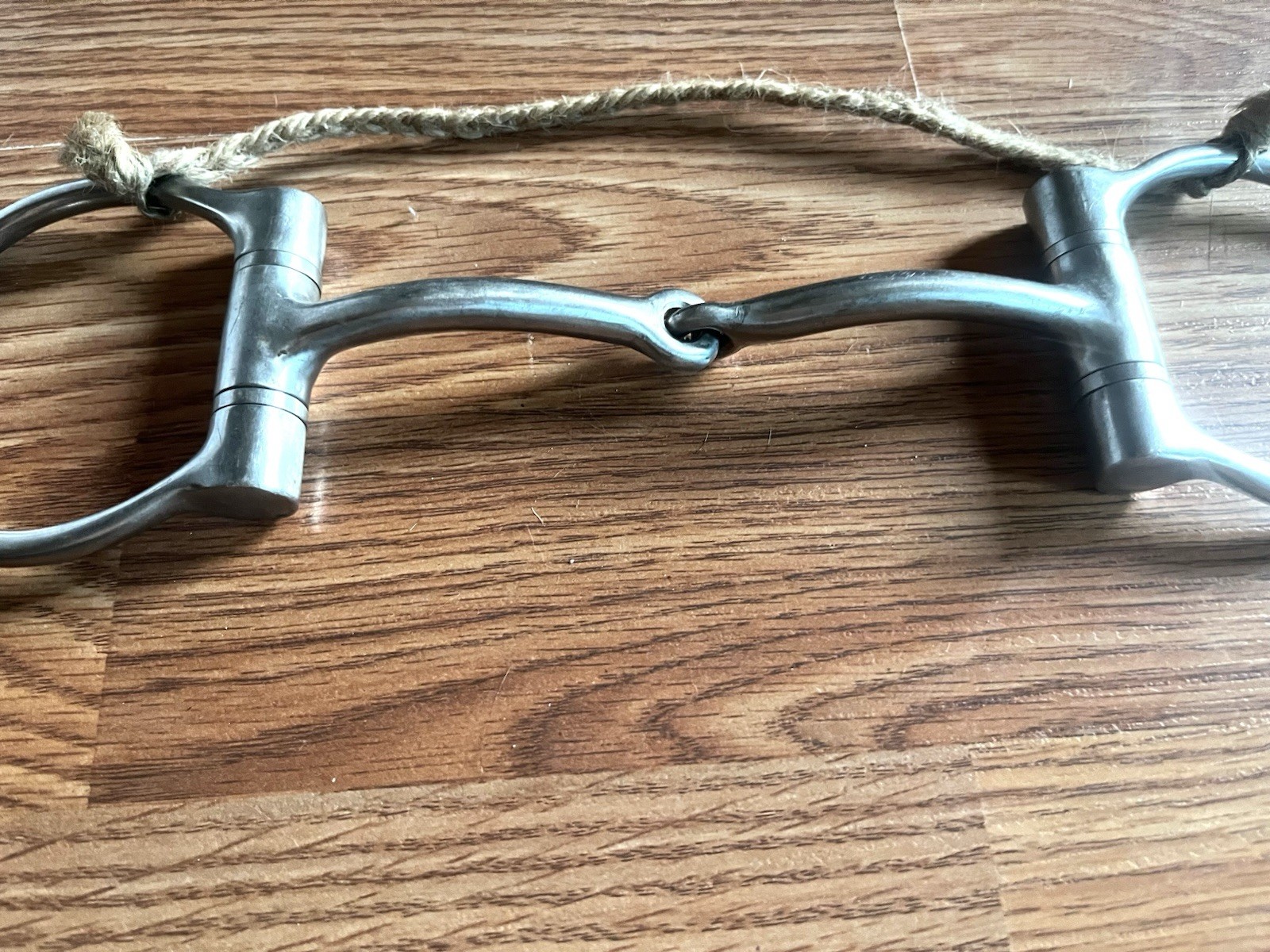 5” Western Dee Ring Snaffle Bit Curved Comfort Mouthpiece