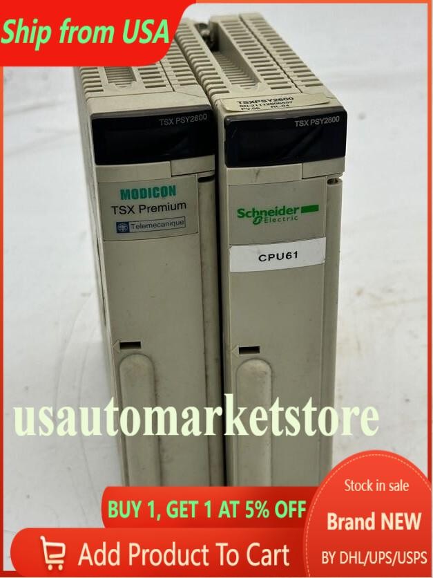 1pc X SCHNEIDER ELECTRIC/Telemecanique Power Supply TSXPSY2600 100/240VAC