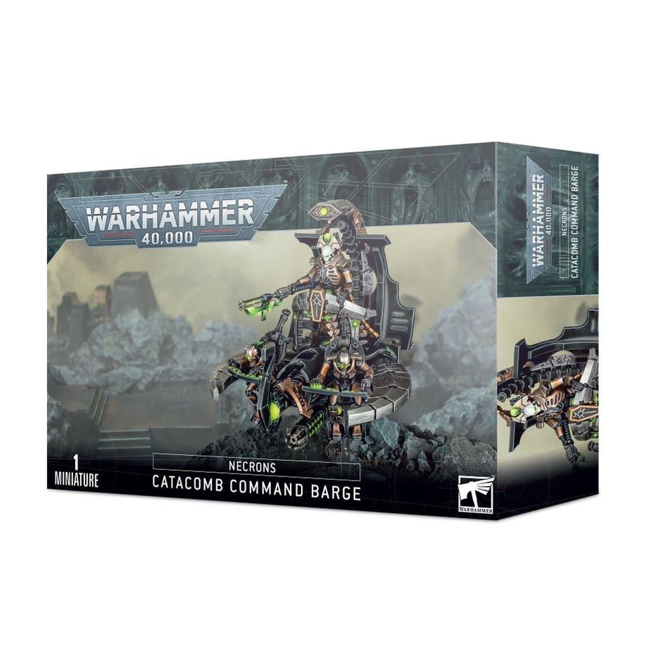 Warhammer 40k Necrons Catacomb Command Barge / Annihilation Barge NEW in BOX
