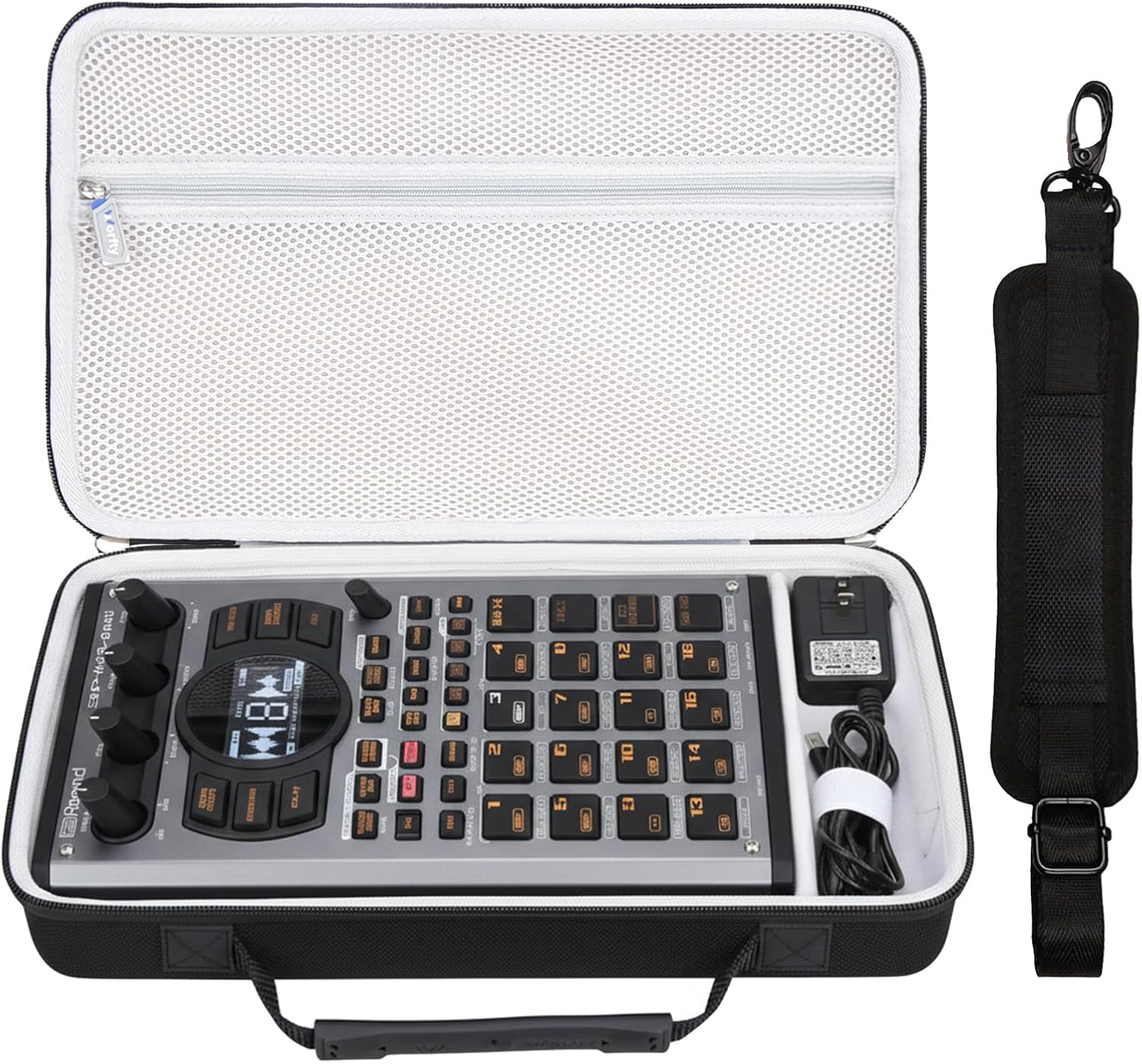 SP-404MKII Sampler Carrying Case - Travel Bag for SP-404 Series (Black)