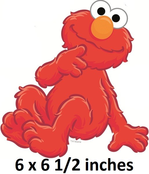 Sesame Street Elmo Decal Wall Art Decor Peel Stick Wallpaper Sticker Vinyl Cling