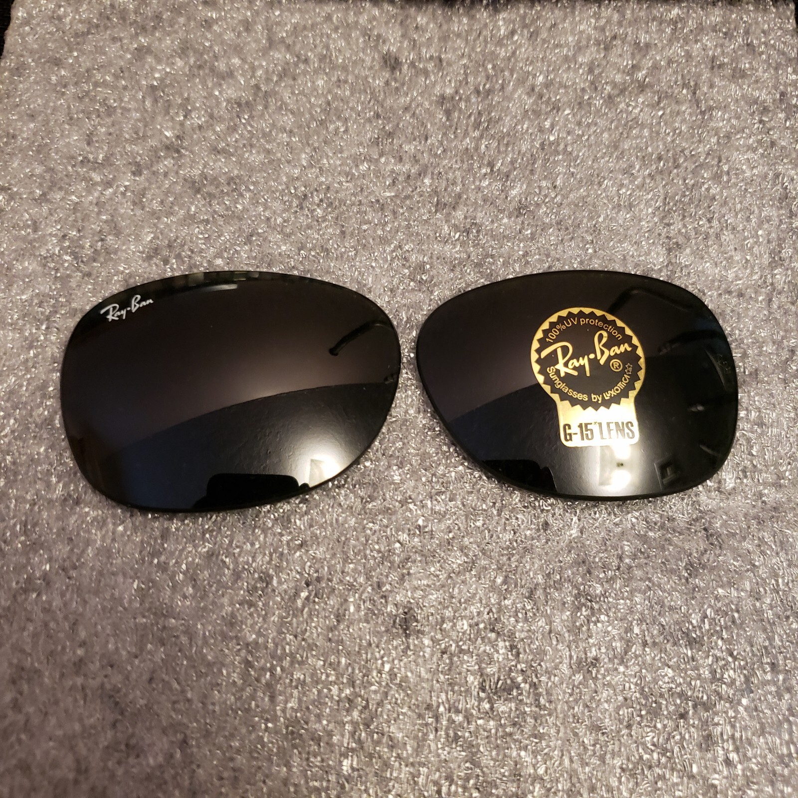 Authentic Lenses - Ray Ban RB 2132 New Wayfarer 55 mm Brand New Glass G-15 Green
