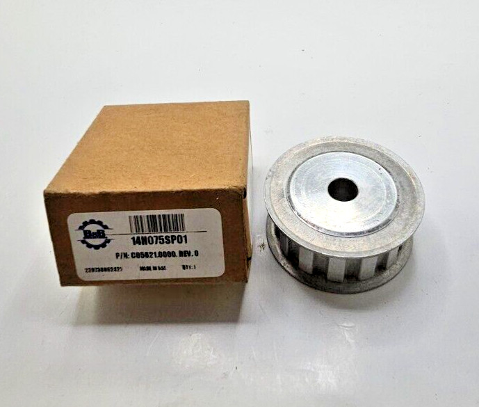 B&B Timing Pulley 14H075SP01 for Packaging Machinery, CNC Machines