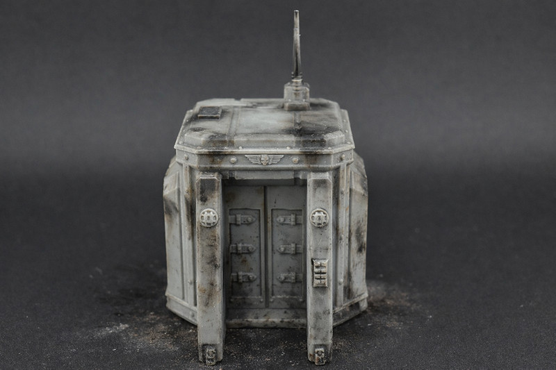 Warhammer 40K Underground Bunker Entrance Terrain Sci-Fi Hatch Set