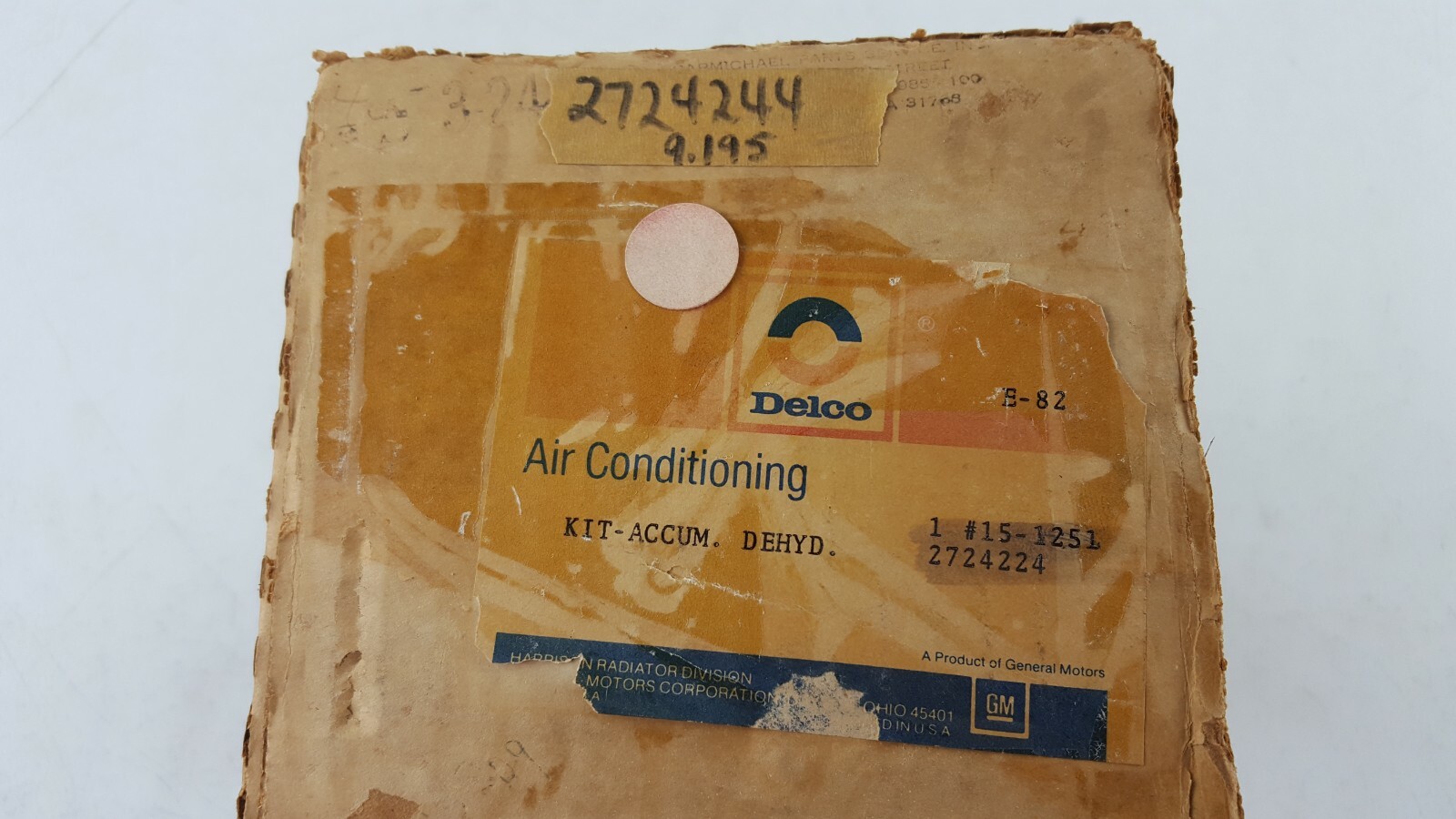 Air Conditioning Accumulator 8" Height 3.5" Dia Cadillac Chevy GMC
