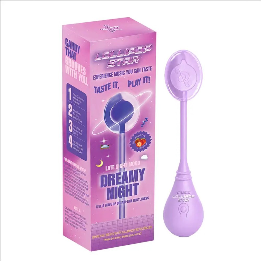 Lollipop Star Music Lollipop Candy Pops - Audio Sound Fruity Hard Candy Suckers