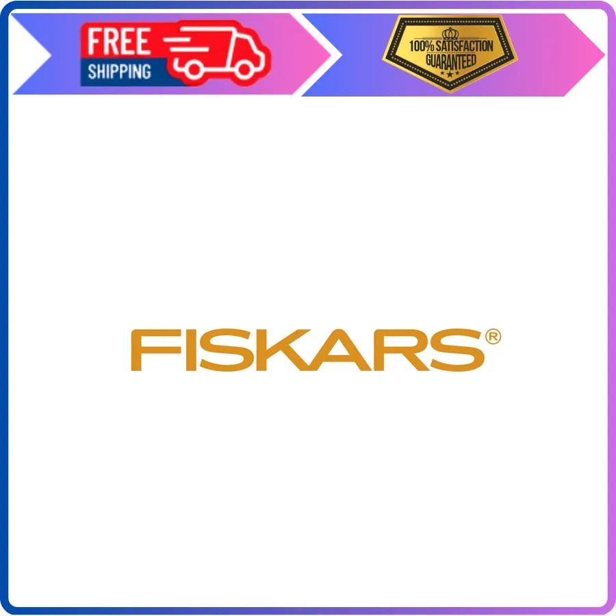 Fiskars 67 Inch Poly Leaf Rake Lightweight Garden Lawn Tool