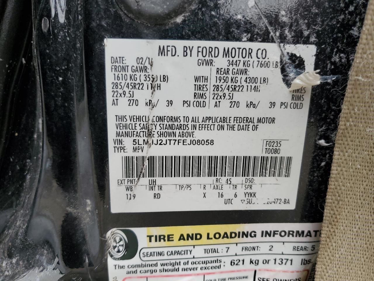Engine ECM Electronic Control Module VIN G Turbo Fits 15-21 TRANSIT 150 1285014