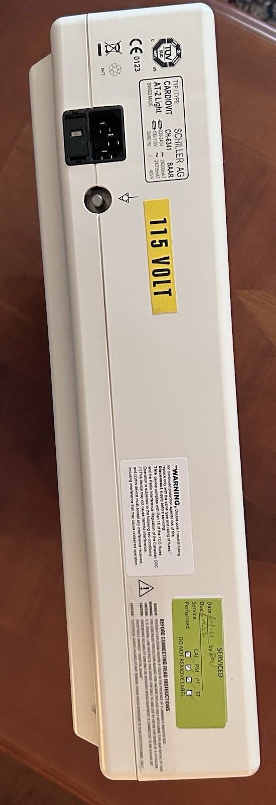 Schiller AT-2 light Interpretative ECG Unit