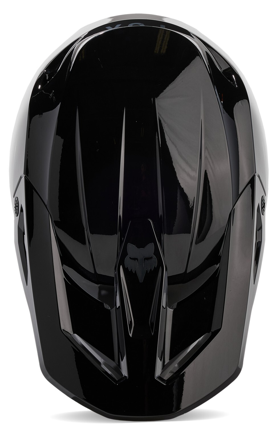 Fox Racing V1 Solid MX Offroad Helmet Black