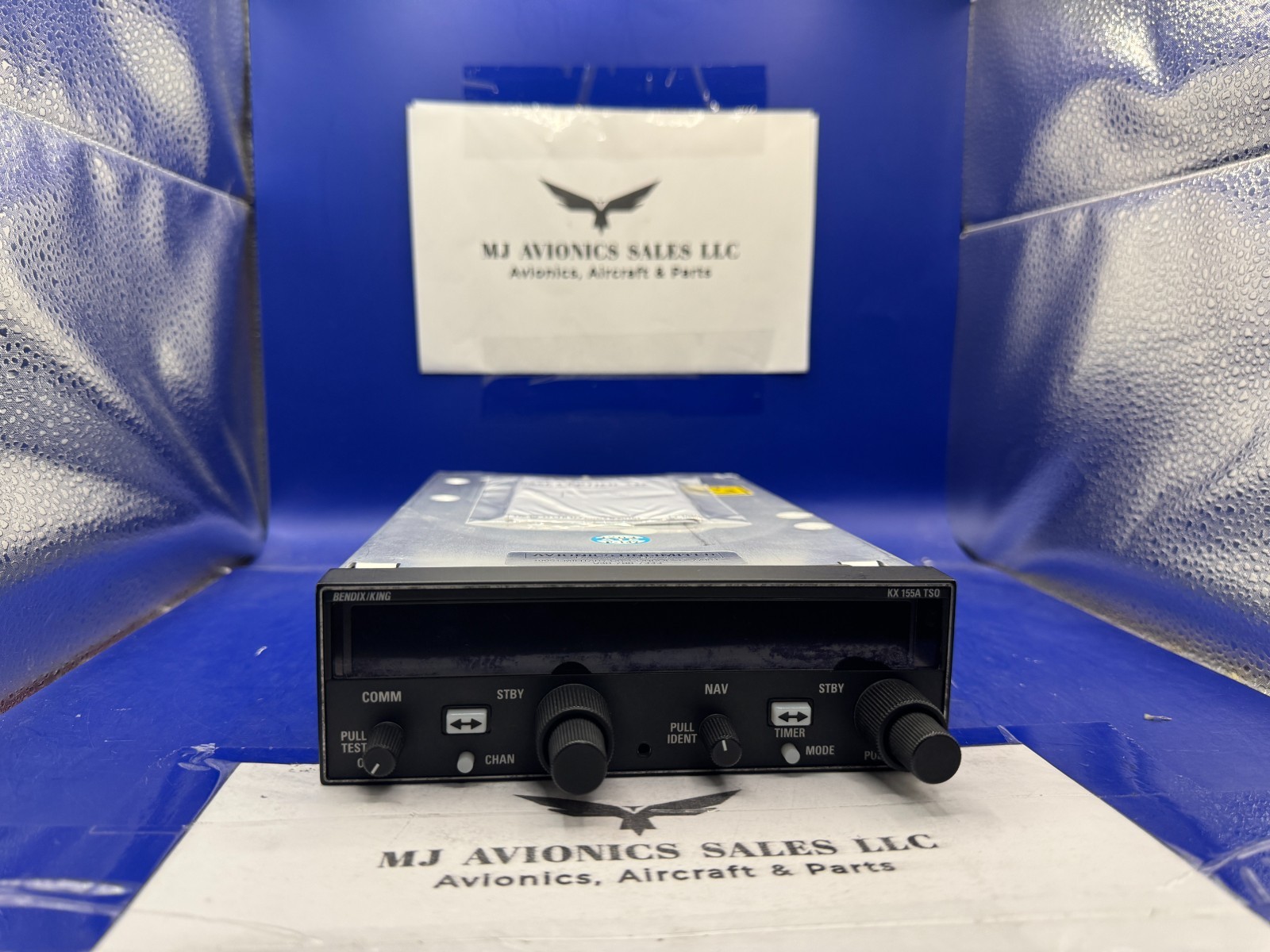 BENDIX/KING KX 155A 28 VDC P/N 069-01032-0201  NON GLIDESLOPE WITH FAA FORM 8130