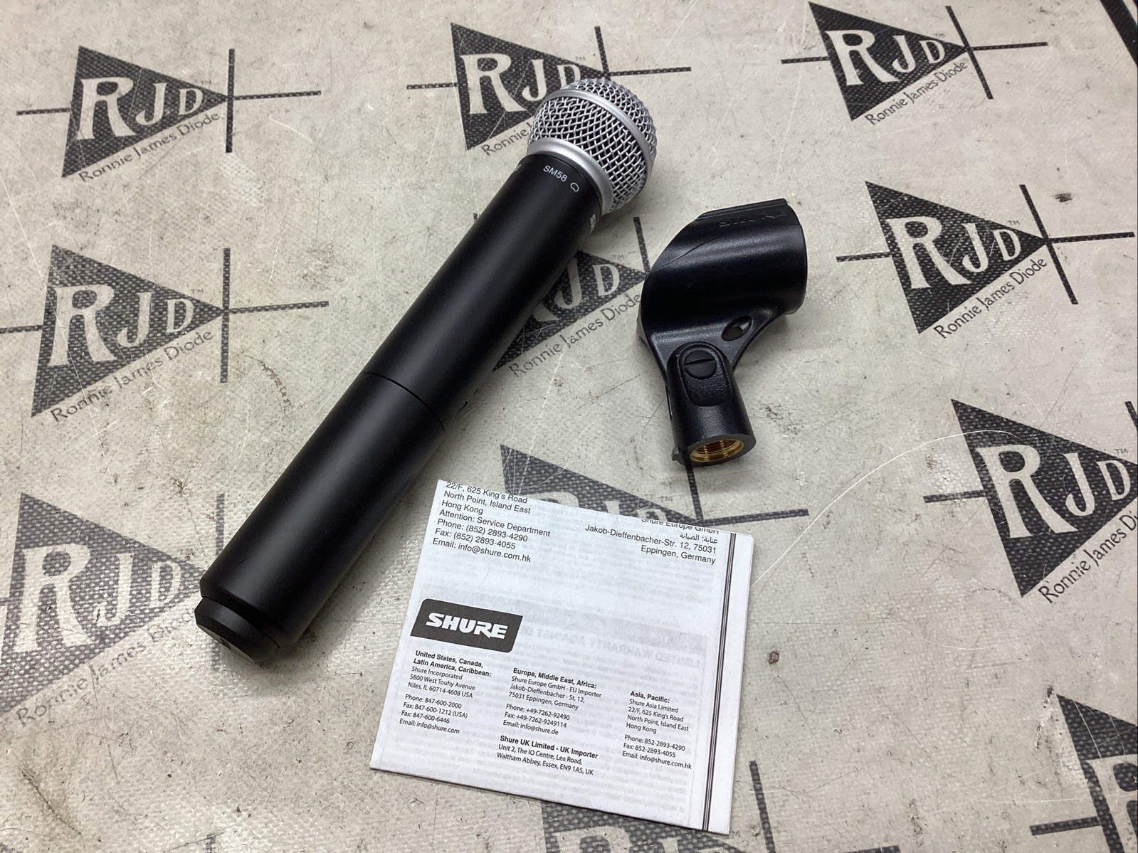 Shure SM58 Cardioid Dynamic Vocal Microphone