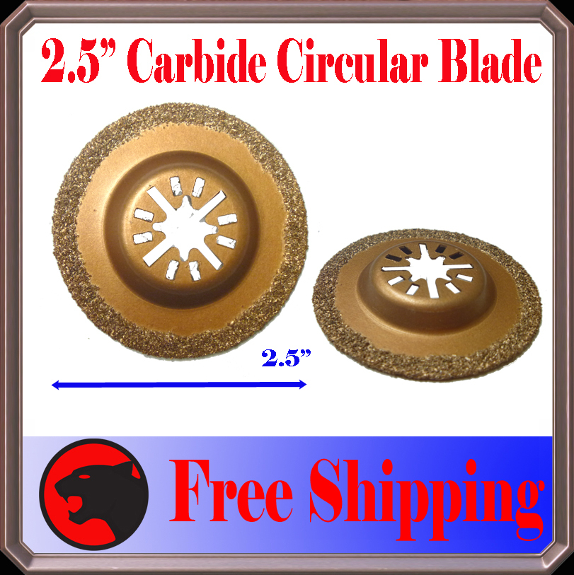 2.5" Carbide Grout  Remover  Oscillating For Grout line remove