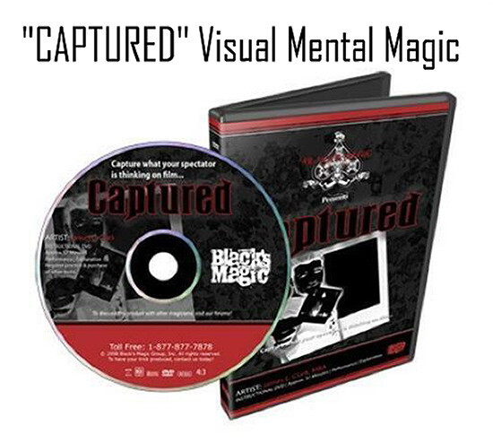 "Captured" Dvd by James Clark - Visual Mental Magic