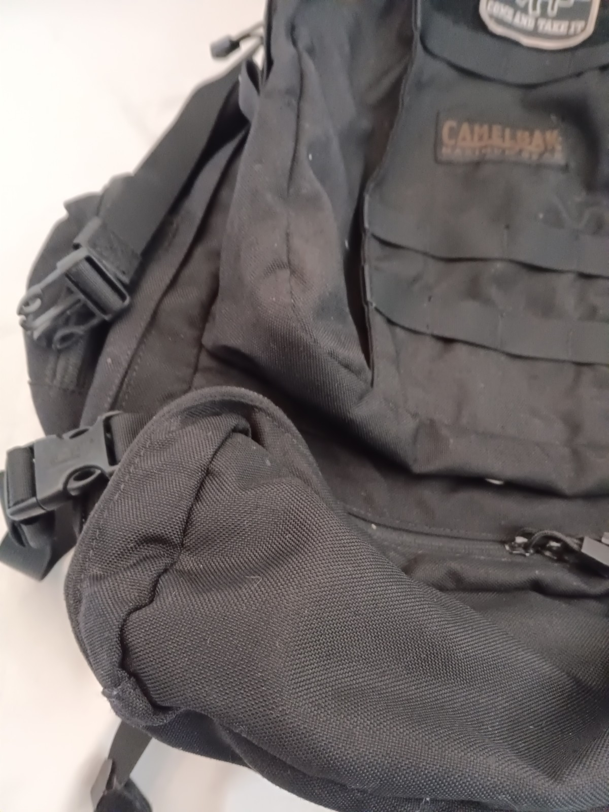 CAMBELBACK MAXIUMUM GEAR BFM LARGE TACTICAL BLACK HIKING BACKPACK NO BLADDER