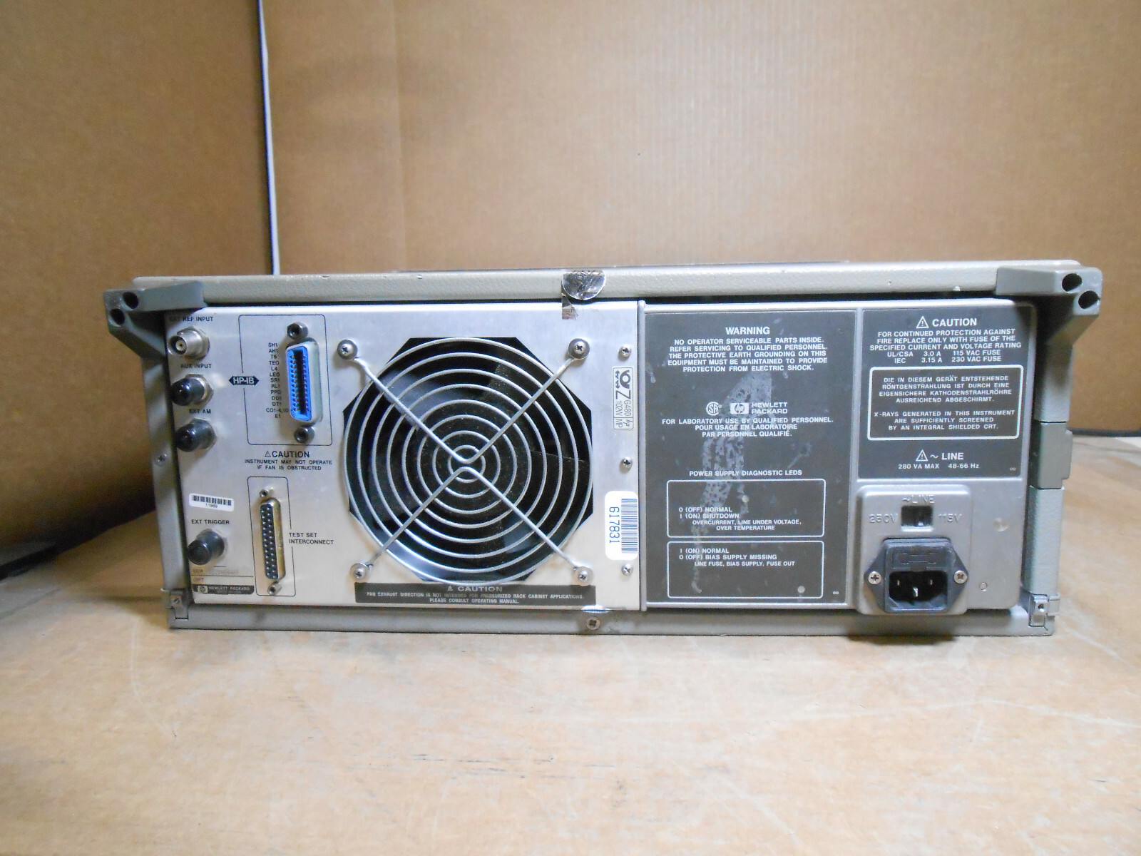 HP 8753B NETWORK ANALYZER
