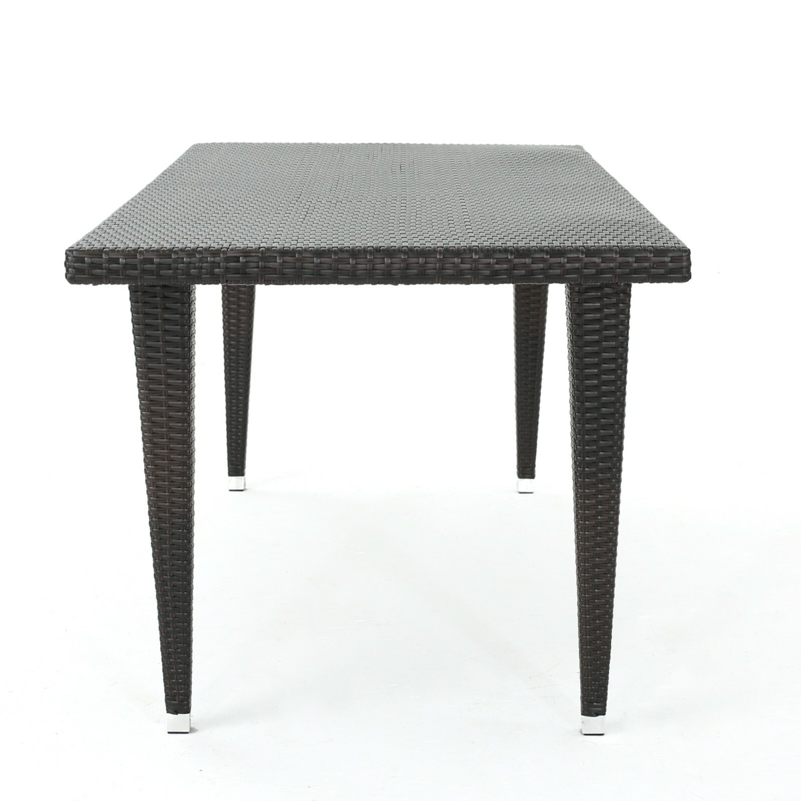 Durango Outdoor 73.5-inch Multibrown Wicker Rectangular Dining Table