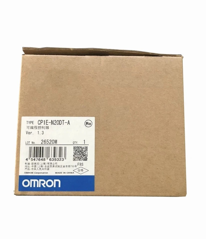 CP1E-N20DT-A New Sealed Omron PLC Module CP1E-N20DT-A