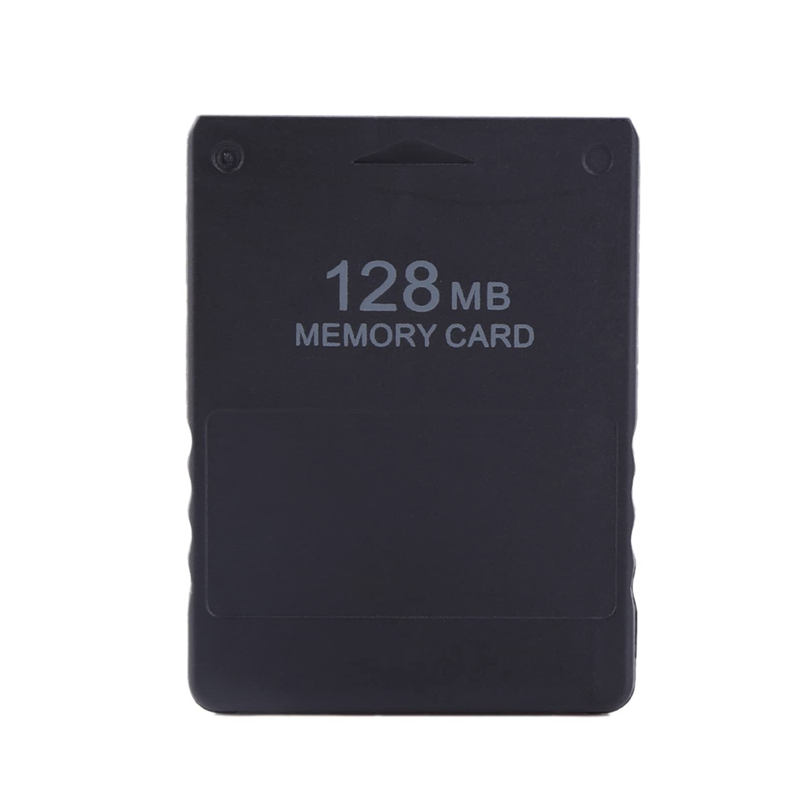 High Speed PS2 Memory Card 128MB 2, Compatible with McBoot and 128M, Black