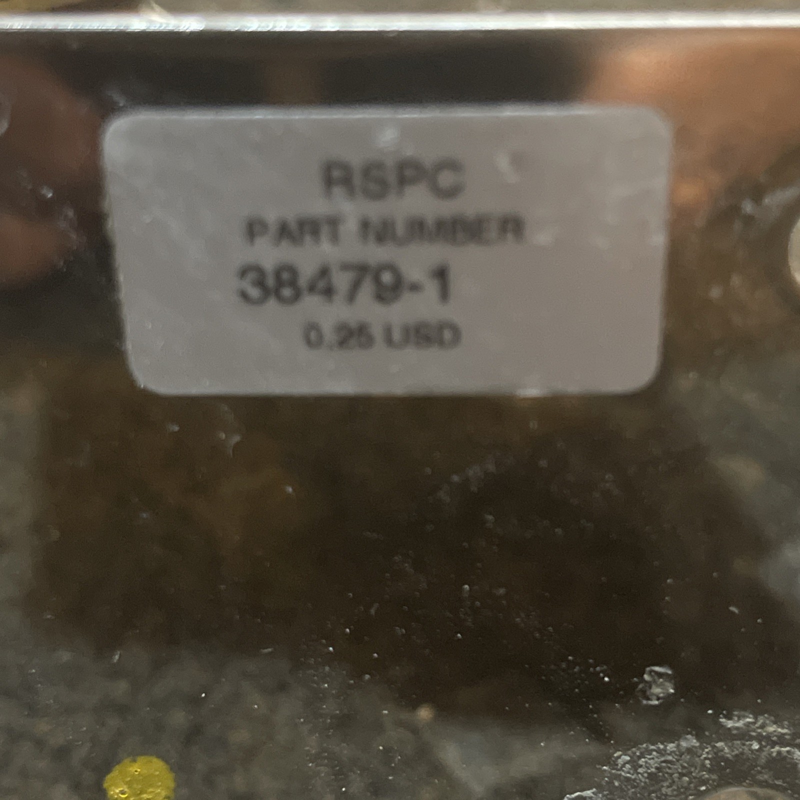 Speed Queen 38479-1 / 70441601P Coin Drop Us .25 For Washer/Dryer RSPC