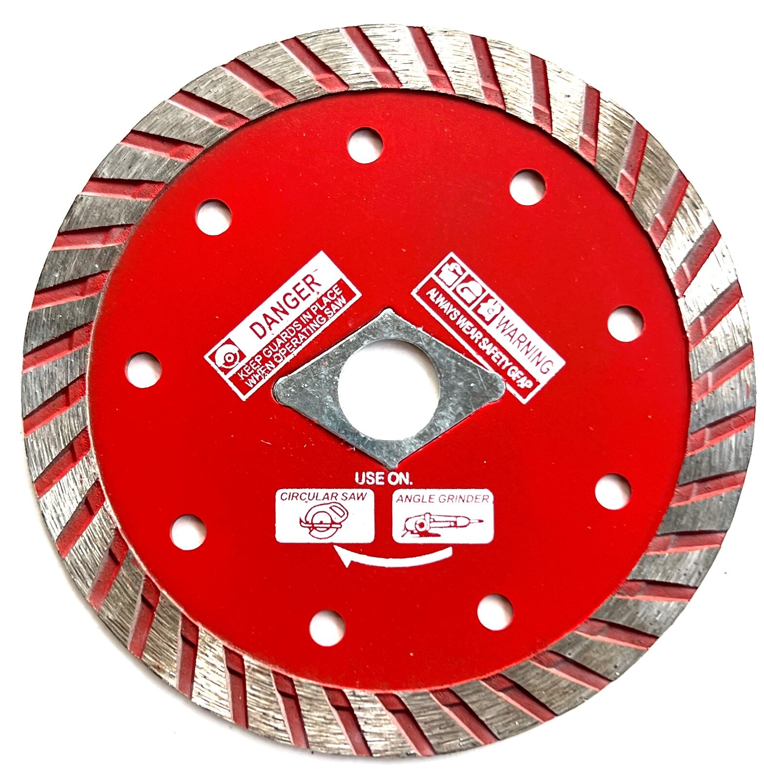 4.5'' Diamond Turbo Saw Blade Granite, Concrete, Tile, Stone, Masonry 10 pack