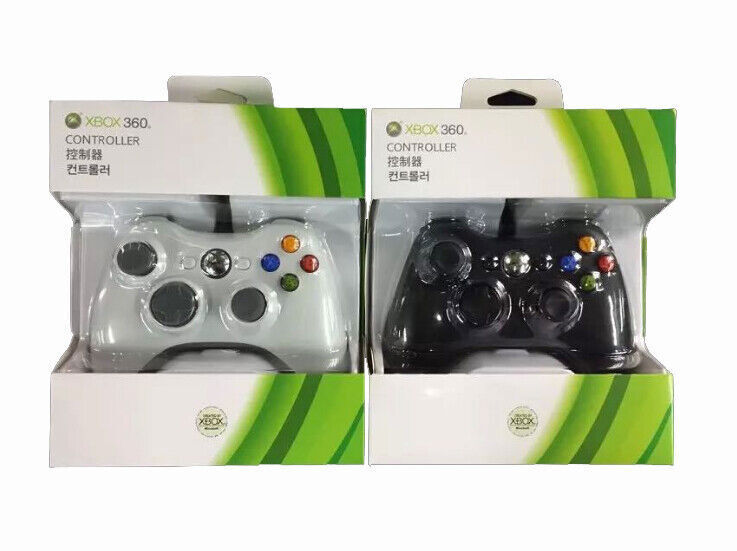 XBOX 360 Microsoft Wired USB2.0 Controller Game PC Windows 11/10/8/7/XP Gamepad