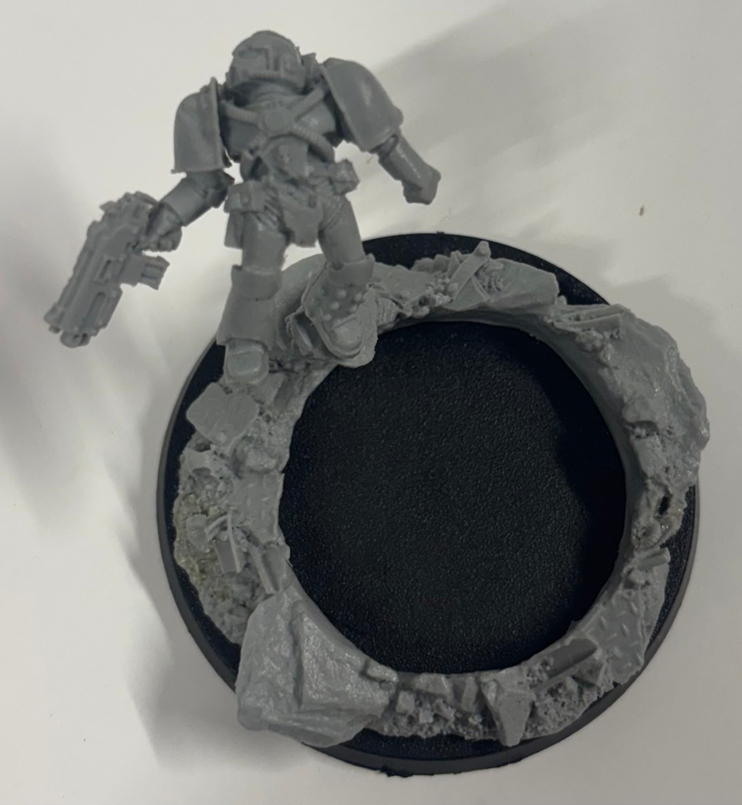 Dead Ultra Space Marine Floating Base Warhammer 40k Custom Chaos