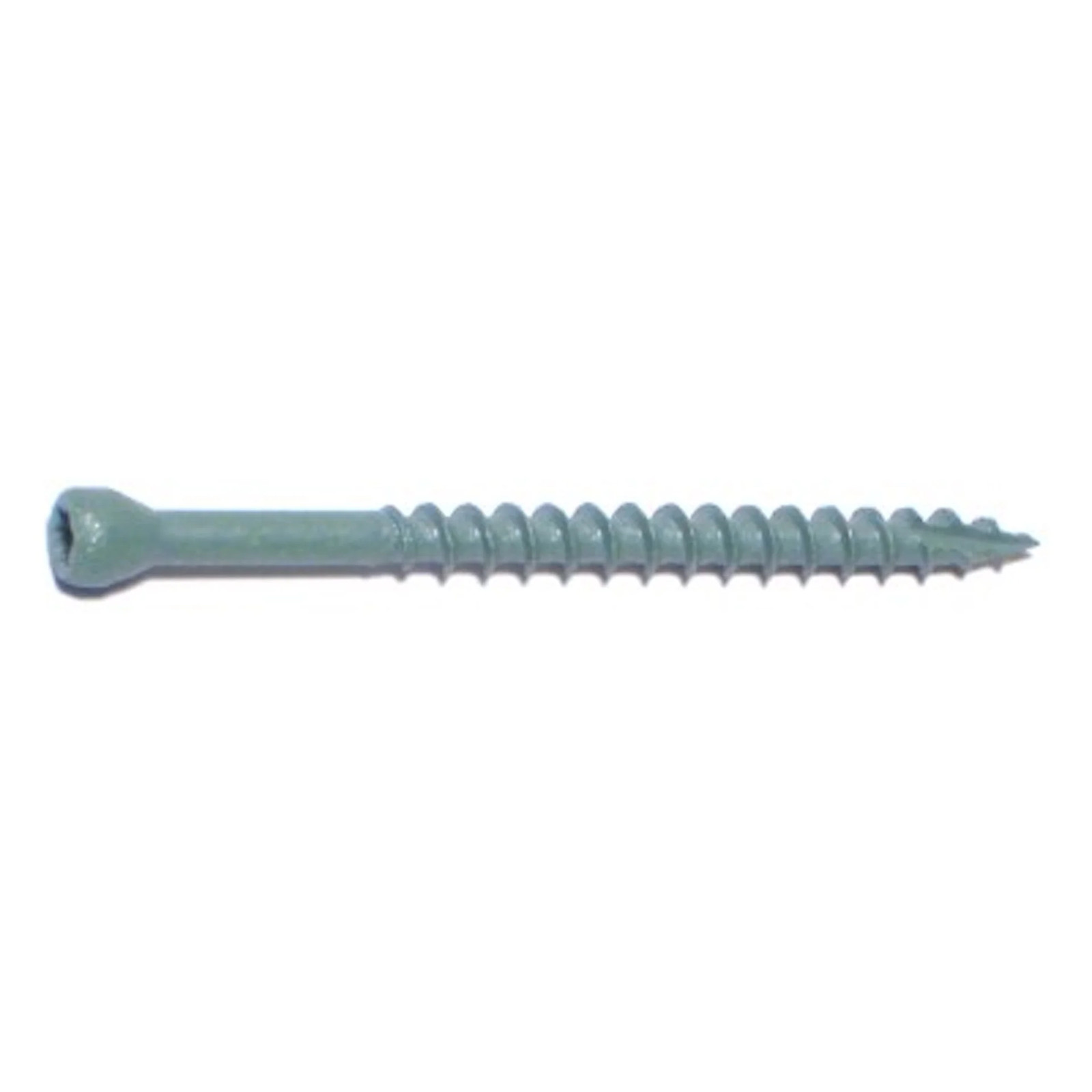 8 x 2-1/2" Star Drive Green Trim Screws 1 lb. Tub (136 pcs.)