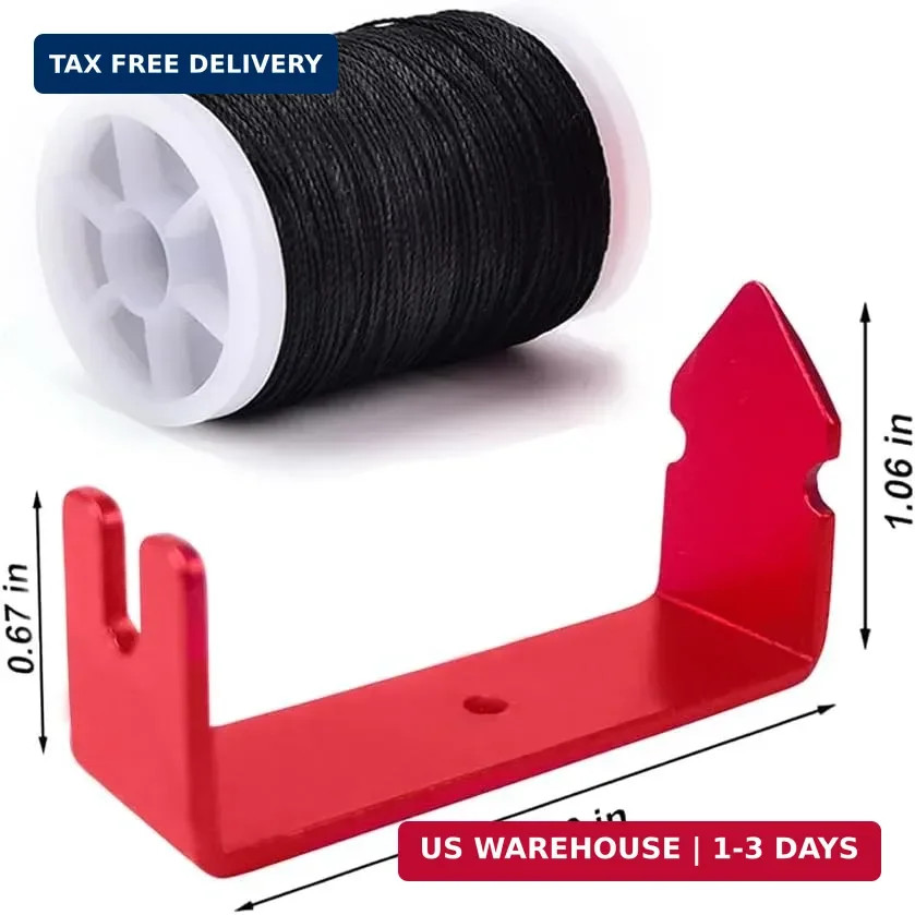 Archery Bow String Separator Tool and Bowstring Serving Thread 131 yard/120m Dur
