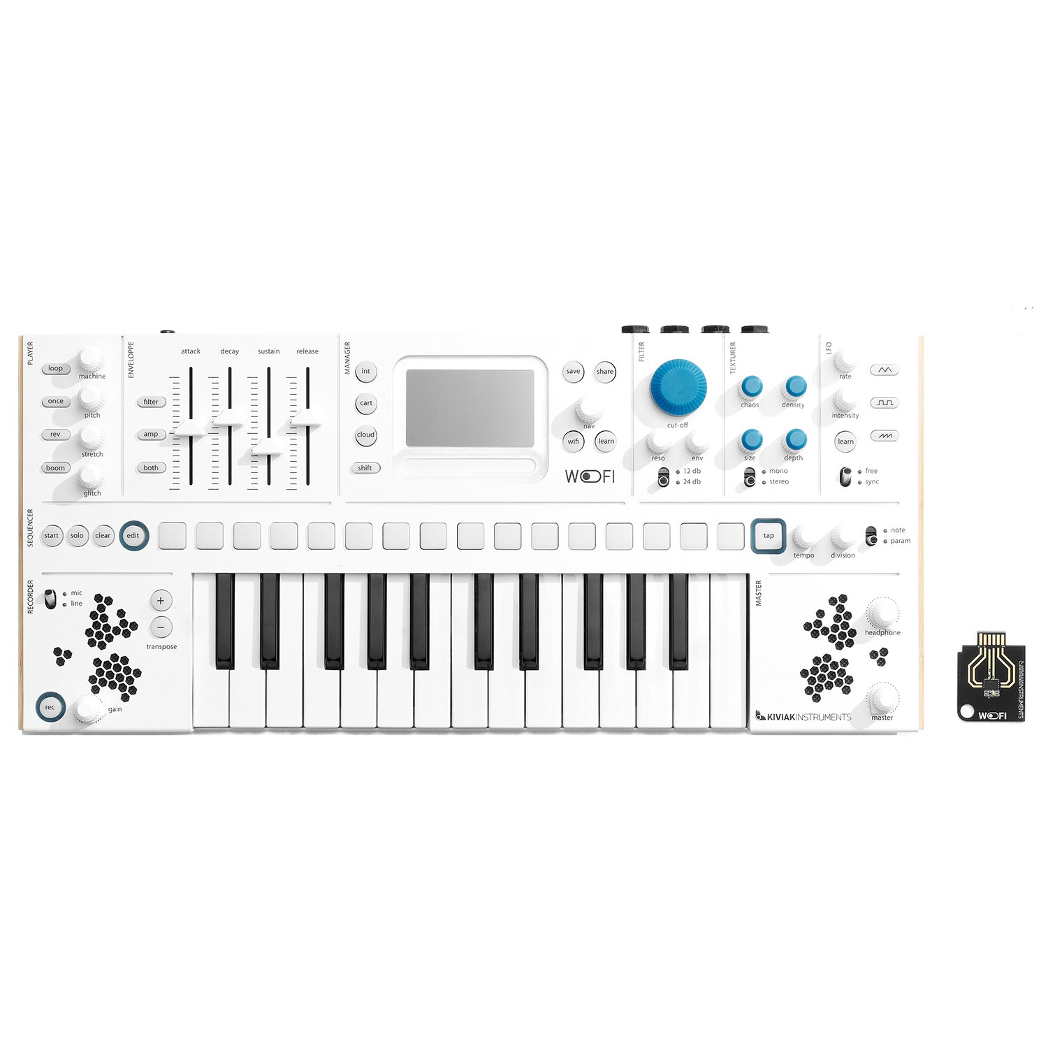 Kiviak Instruments WoFI Cloud-Connected Sampler Synthesizer (Demo Deal)