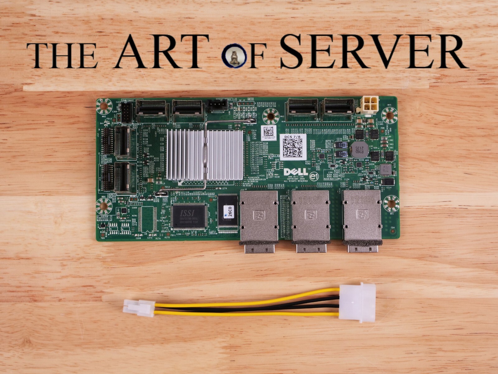 Dell JBOD 24 internal 12 external lane SAS2 6Gbps expander board N4C2D