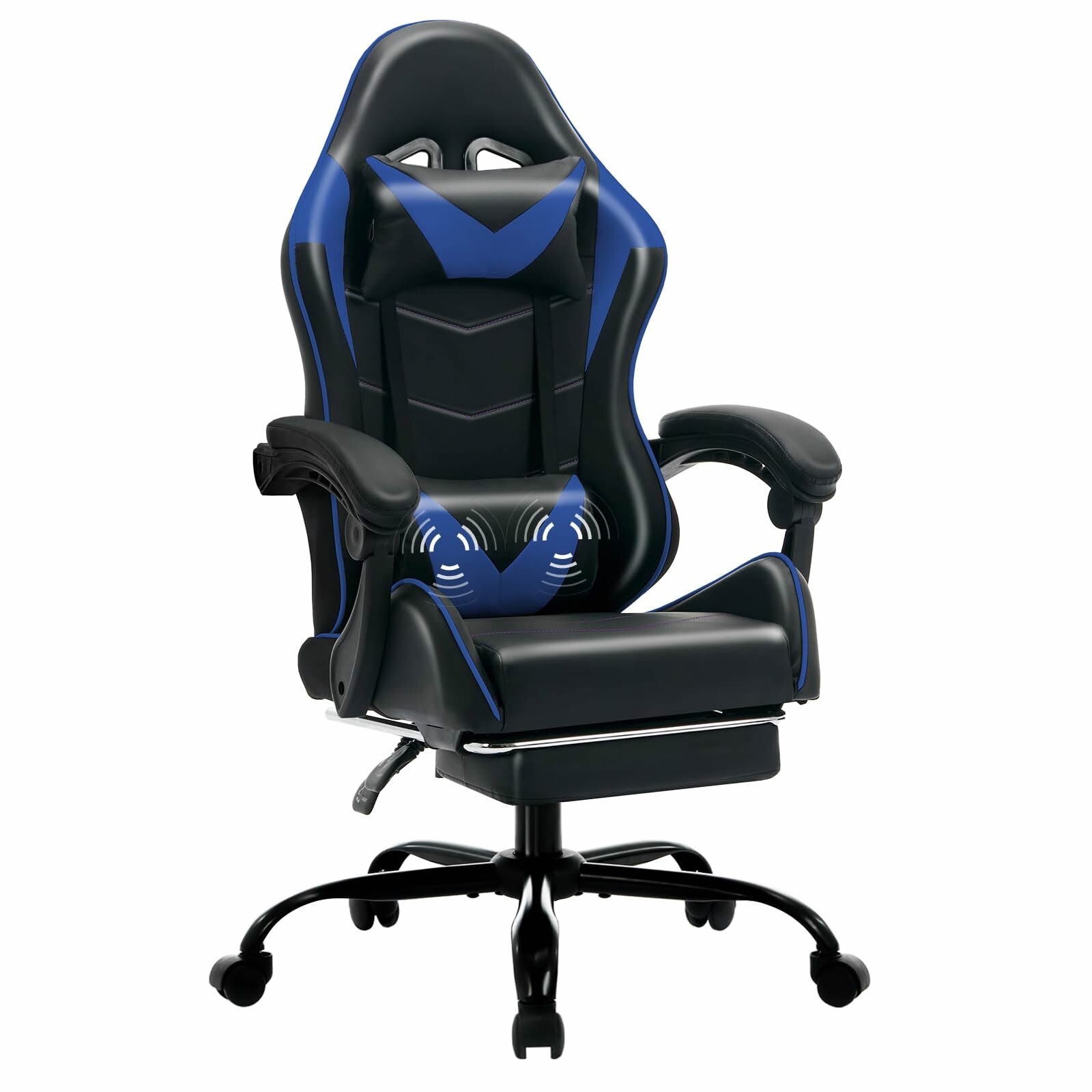 360° Swivel Home Office Computer Chair Reclining Gaming Chair Seat with Headrest