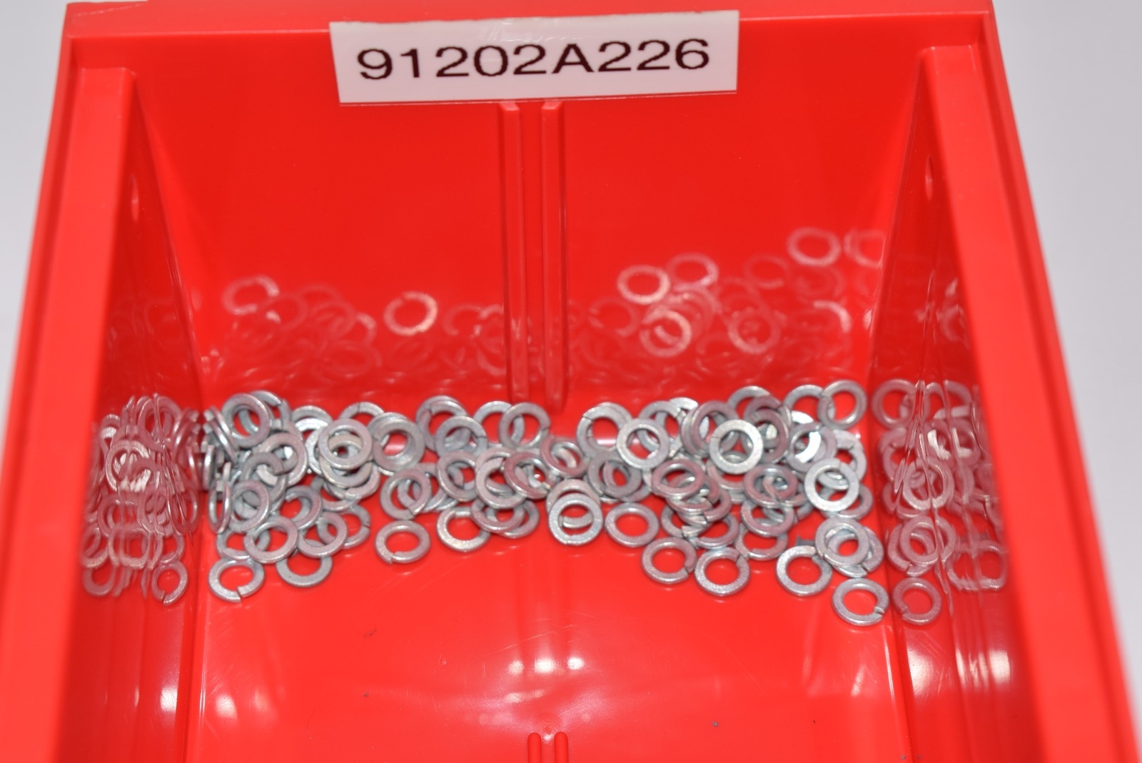 Huge Lot of NEW Zinc-Plated Steel Split Lock Washers for M4 Screw Size, 4.4 mm I