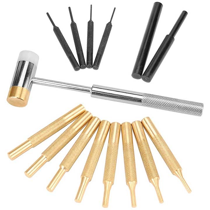 Wheeler 951900 Engineering Hammer And Punch Set Plastic Case