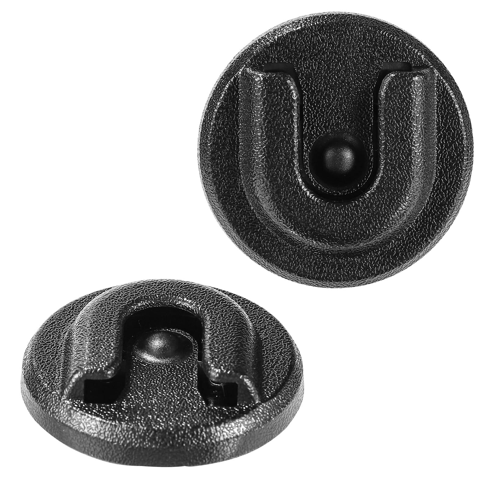 2pcs Cb Radio Mic Holder, Microphone Hanger Round Knob Mic Holder Mount