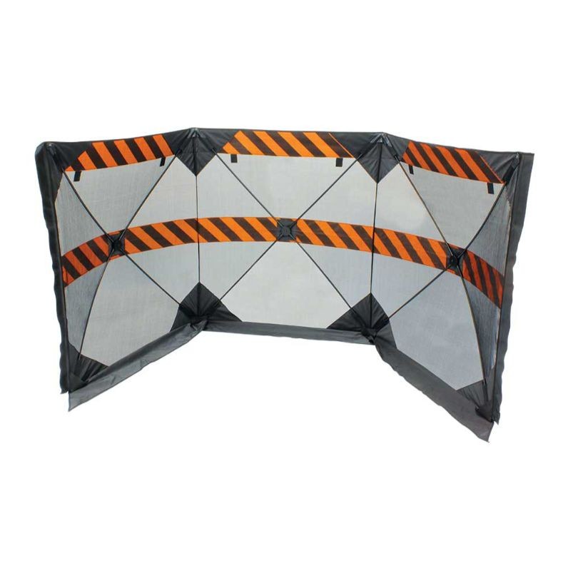 Multi-Safe 46" H x 123" W Pop-Up Safety Barricade with Carrying Case