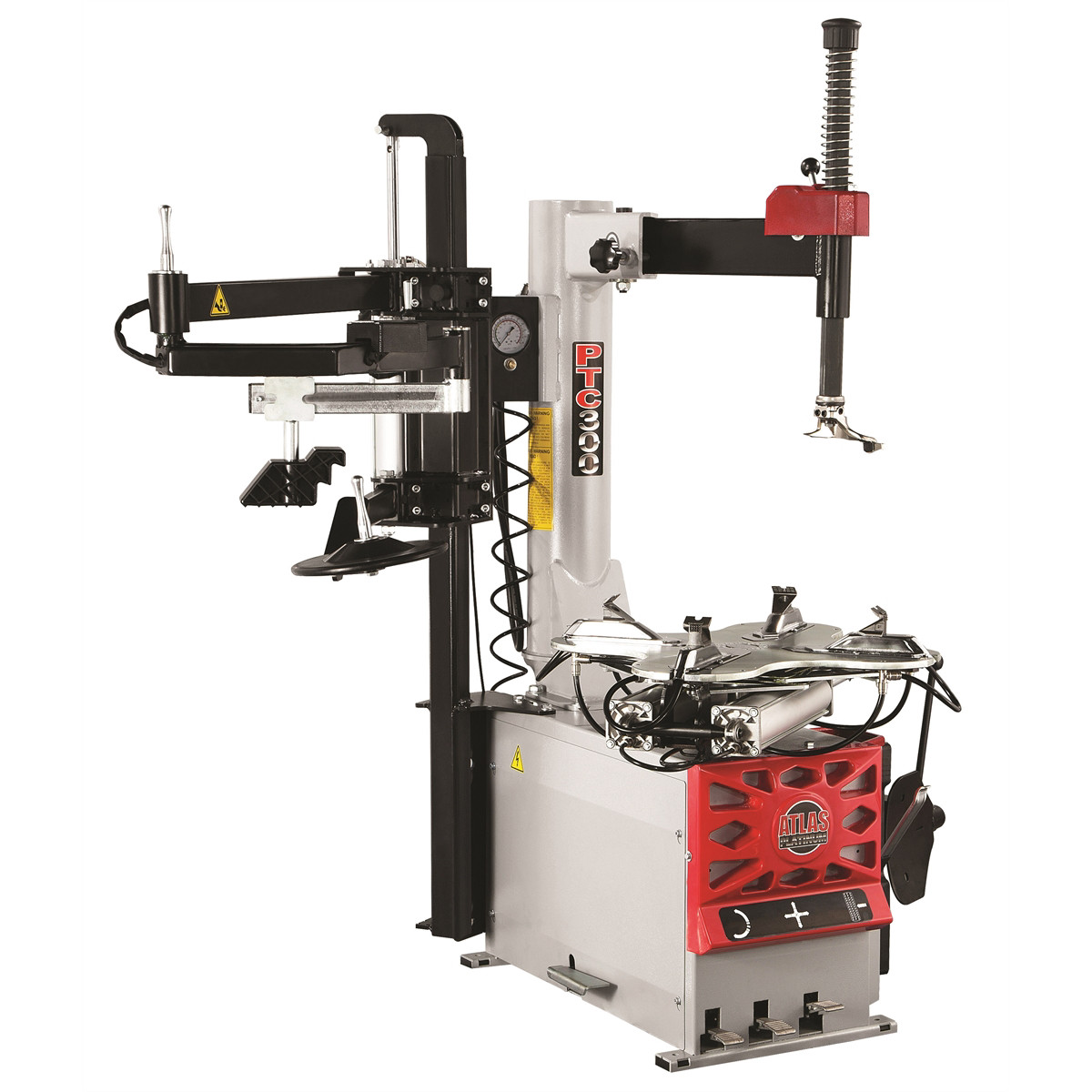 Atlas Automotive Equipment PTC300 Tire Changer, 26" Clamping, Assist Arm, High T