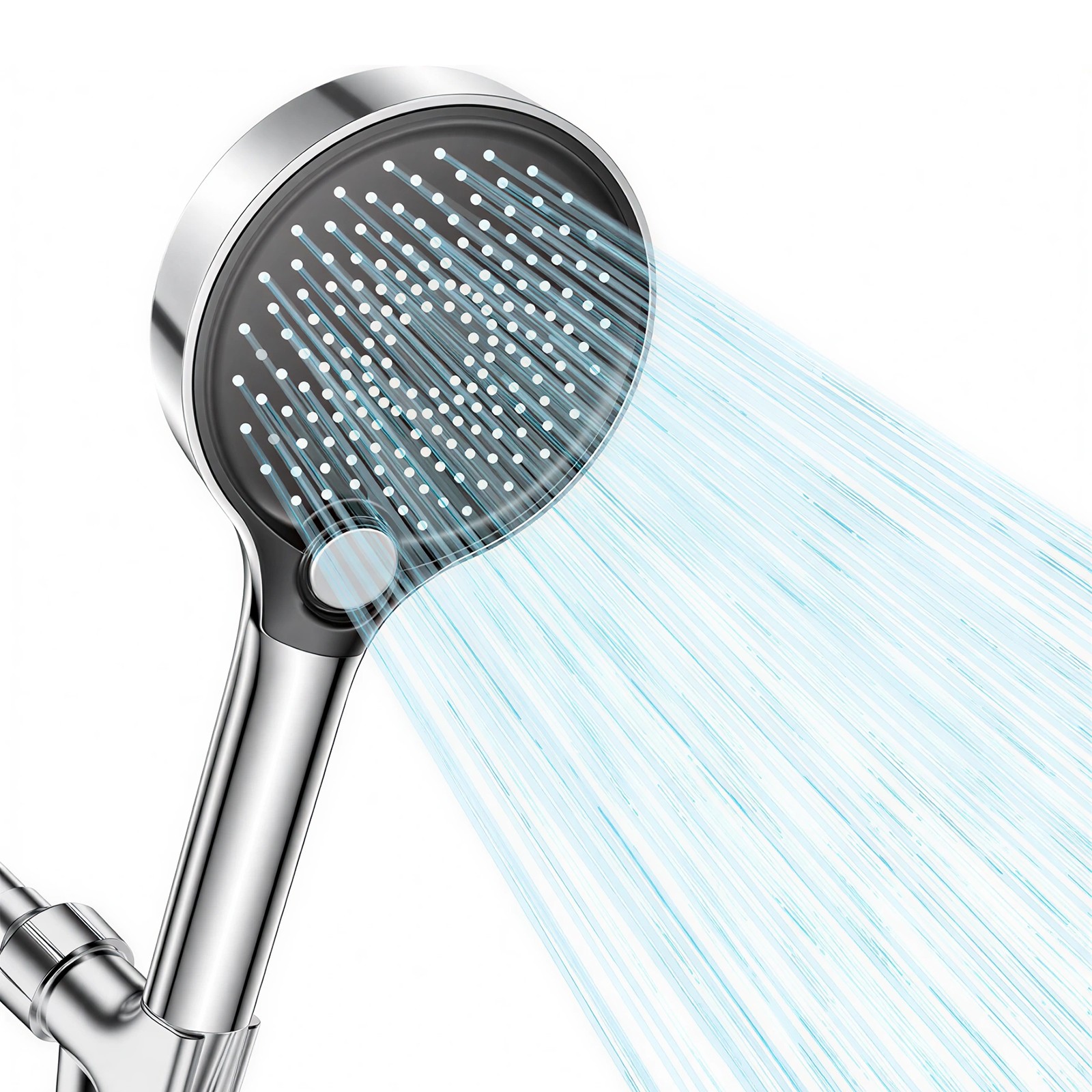 Shower Head Model 3mode Pressurized Spray Experience Rainfall Water Spray Nozzle