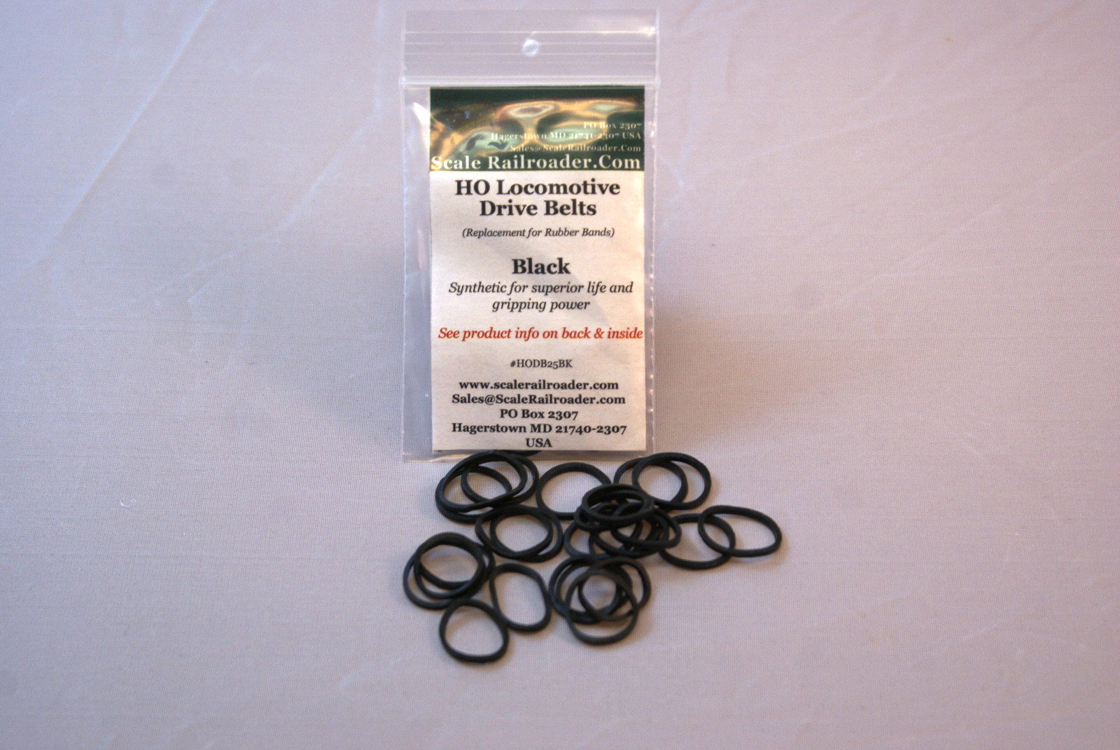 HO Drive Belt Rubber Band 50 Black! Hi-F Hustler RDC Plow F3 F7 GP9 ATH90101