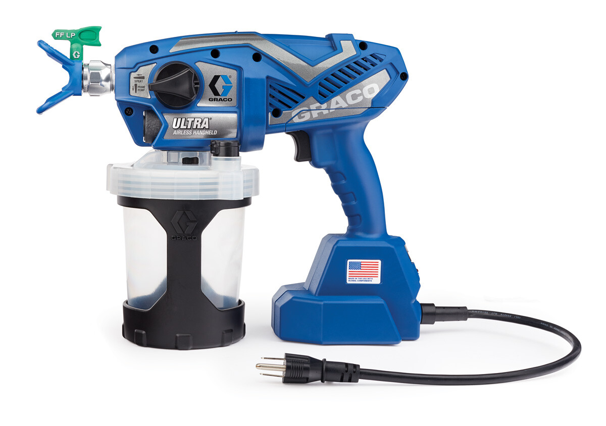 Graco Ultra Corded Airless Handheld Paint Sprayer 17M359