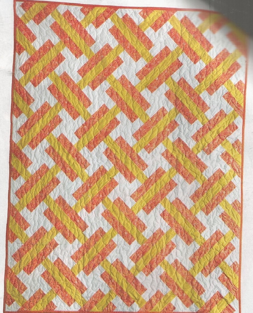 E0299 WOVEN MAIZE QUILT PATTERN/INSTRUCTIONS