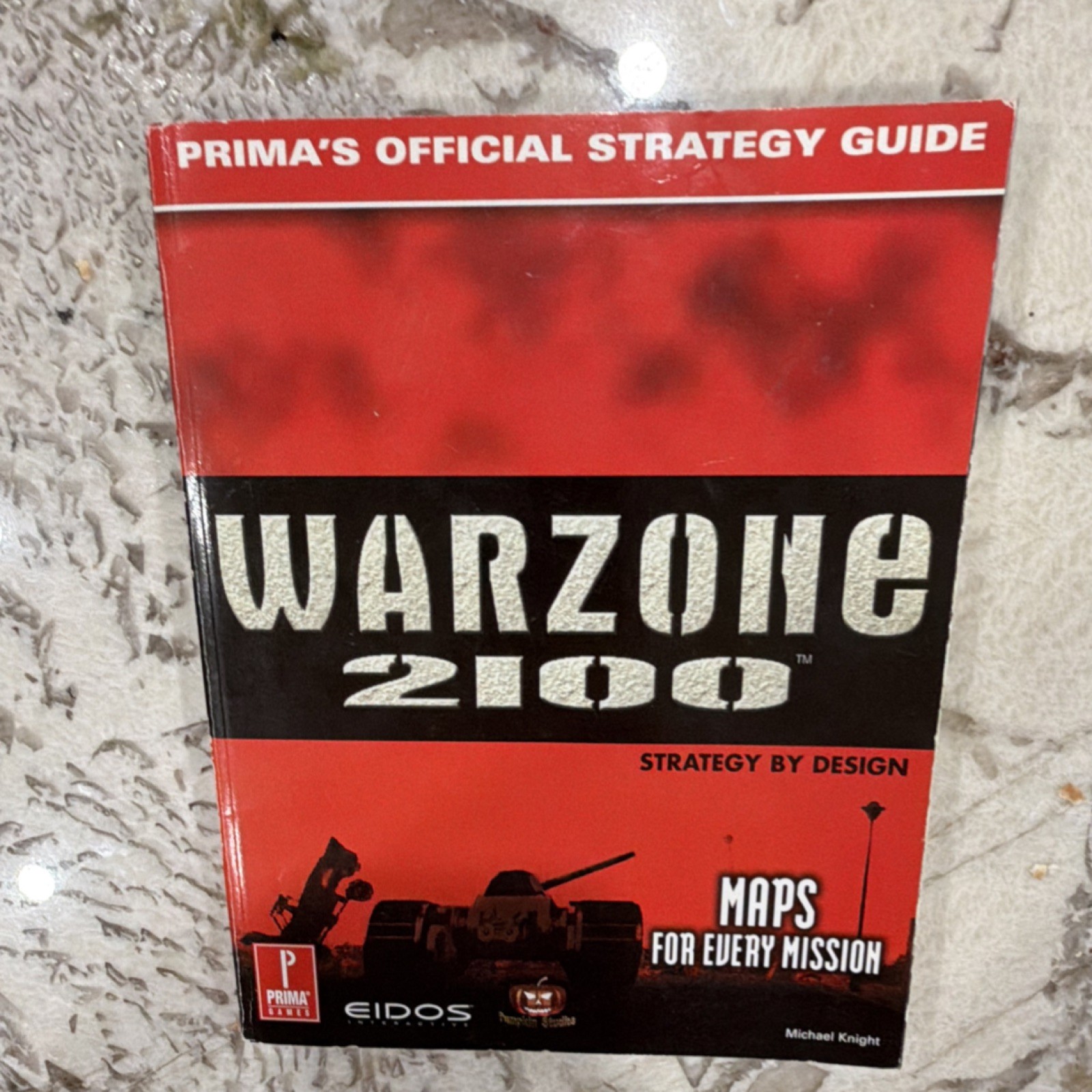 Warzone 2100 Prima’s Official Strategy Game Guide 1999 Eidos Interactive 208pgs