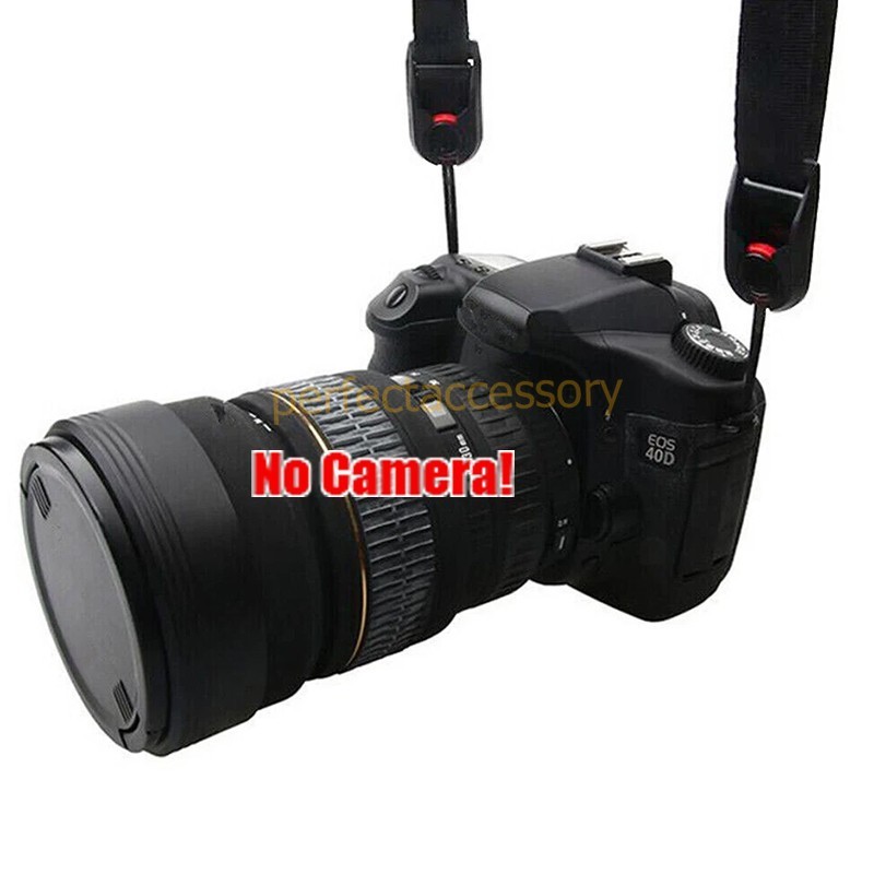 Camera Shoulder Strap Quick Release Buckles Adjustable DSRL SLR TLR Neck Strap
