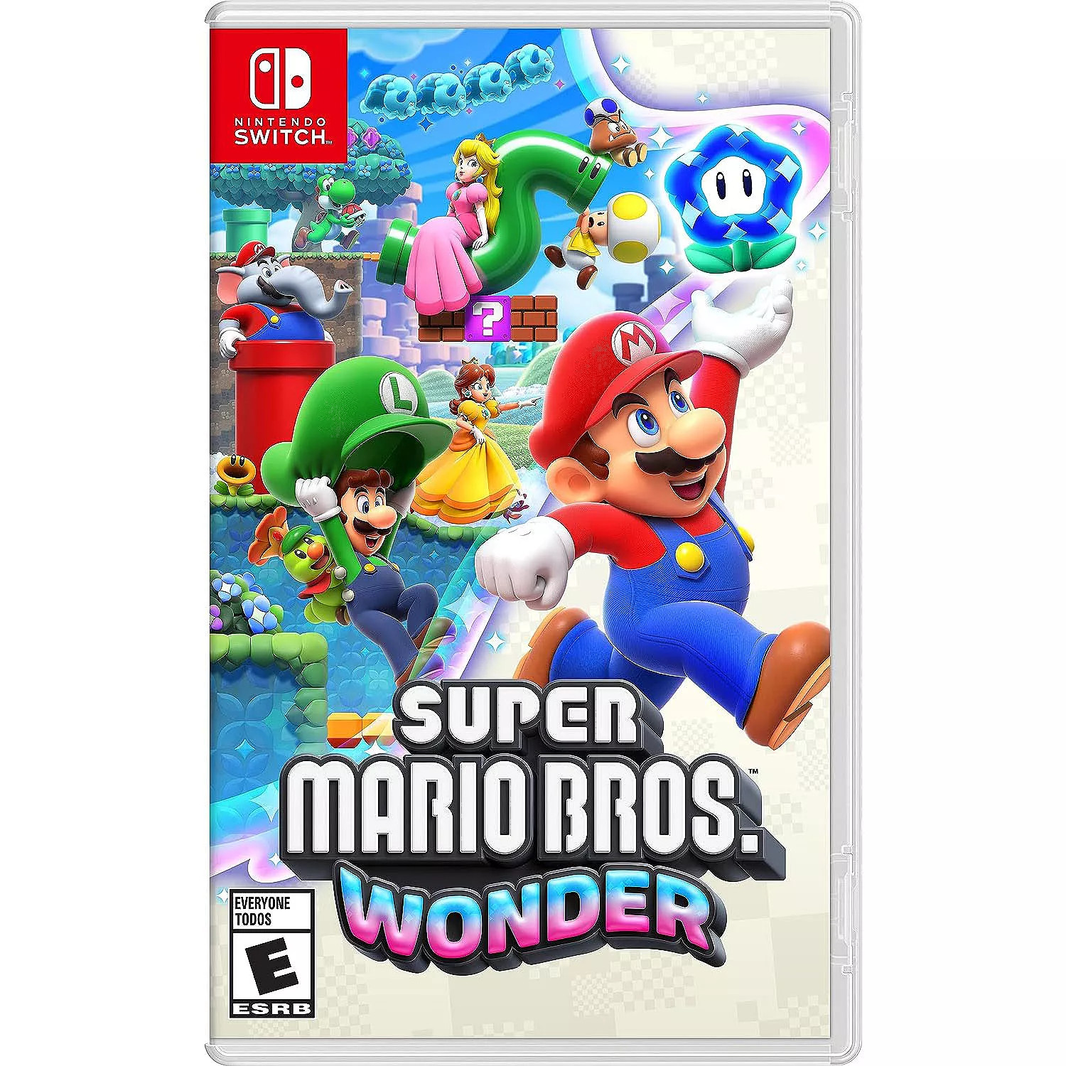 Super Mario Bros. Wonder (Nintendo Switch) BRAND NEW - FREE SHIPPING