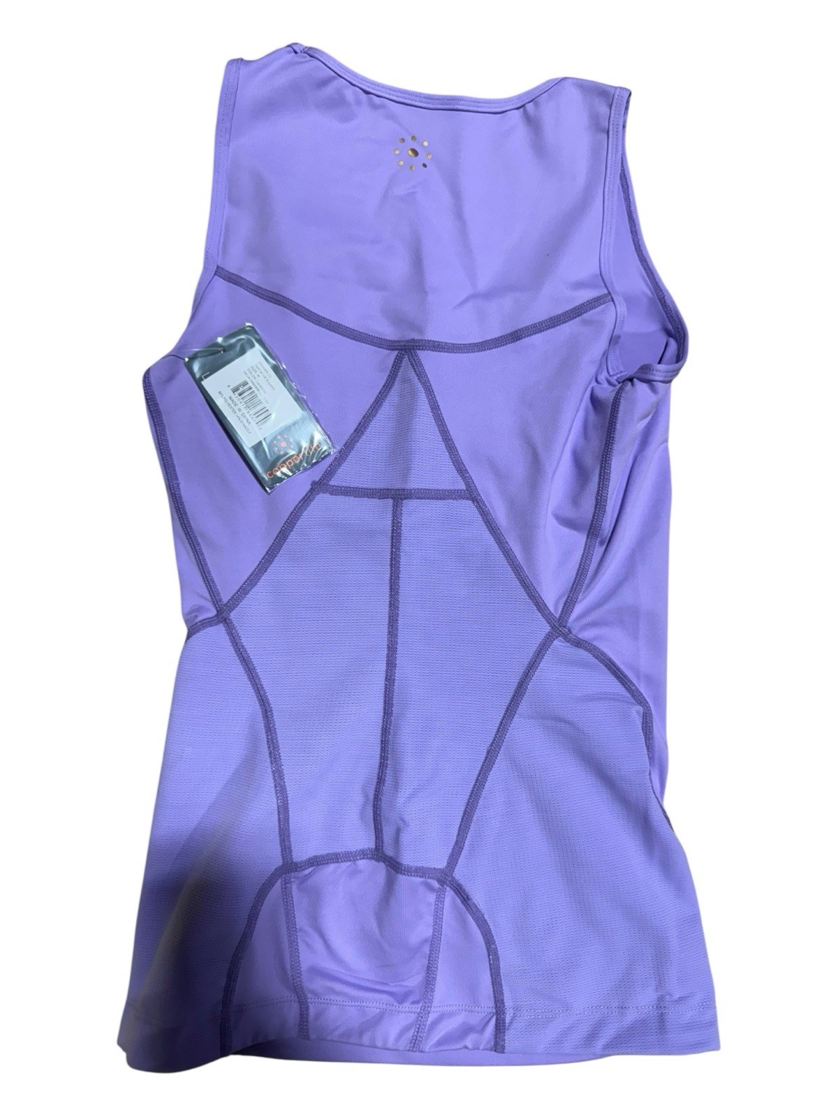 Tommie Copper Women’s  Tank LAVENDER With Lower Back Support  Size MEDIUM