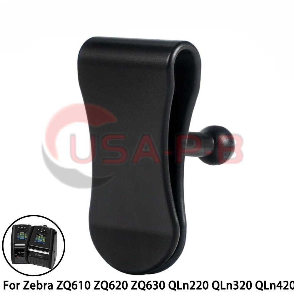 P1031365-028 Belt Clip for Zebra ZQ610 ZQ620 QLn220 QLn320 QLn420 Thermal Printe