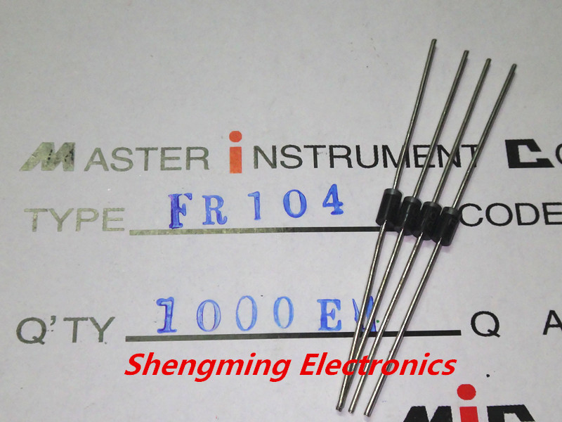 100pcs FR104 1A 400V Fast recovery rectifier Diodes