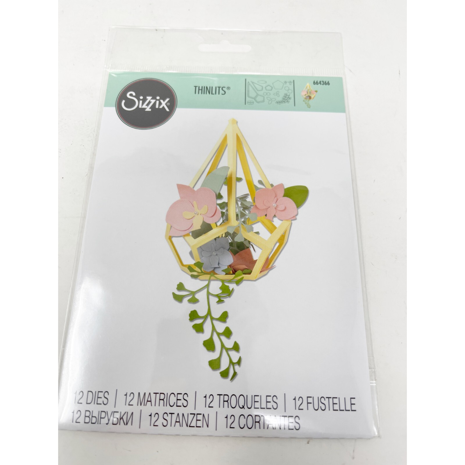Sizzix Thinlits Flowers Metal Die Cuts Bundle Garden Summer Florals NEW