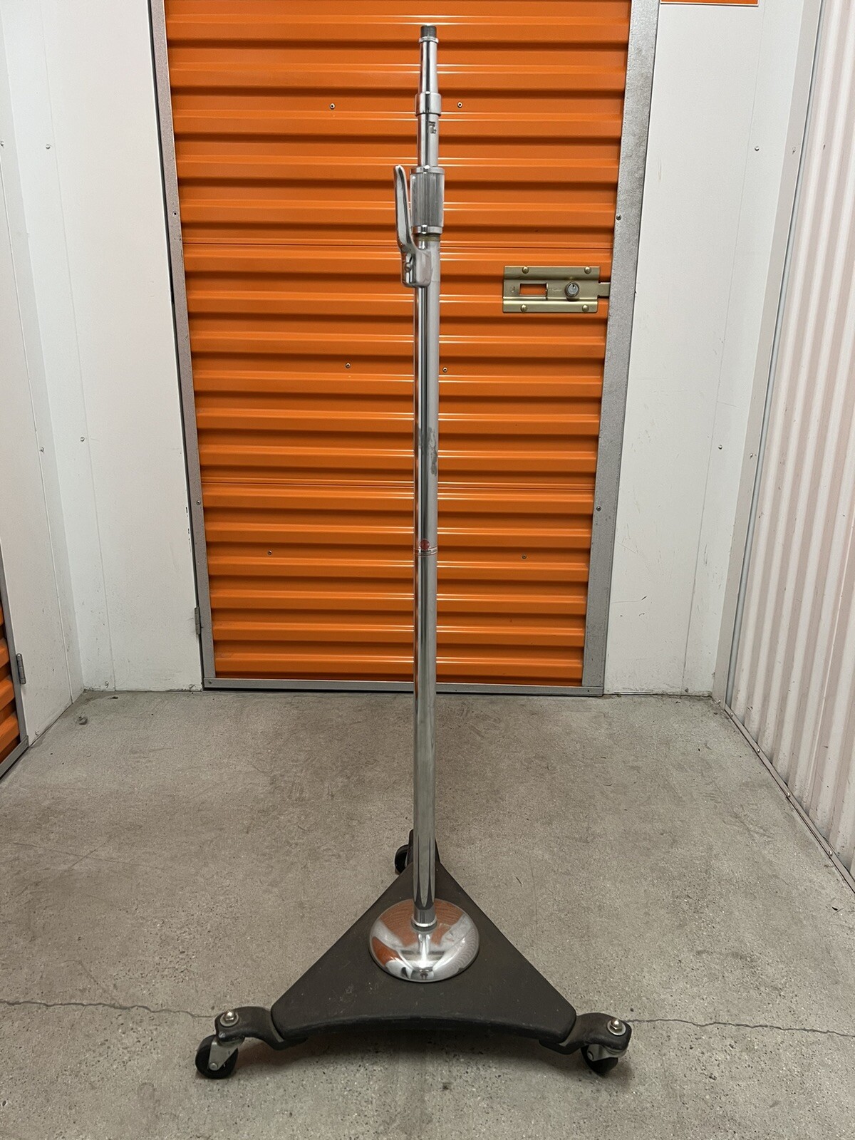 Vintage Atlas Sound Studio Microphone Stand with Wheels