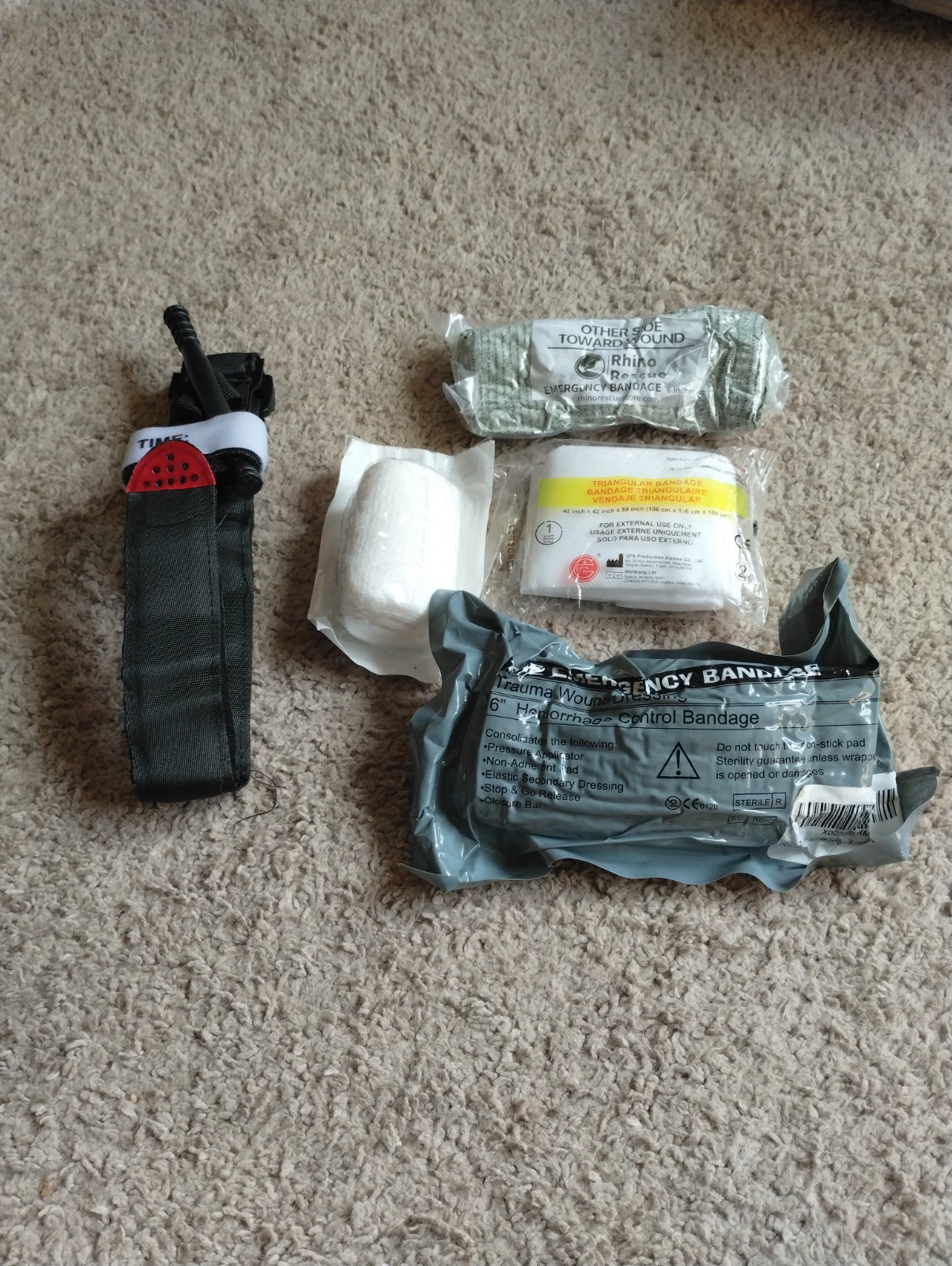 USGI TSSI TACOPS medic bag with extras